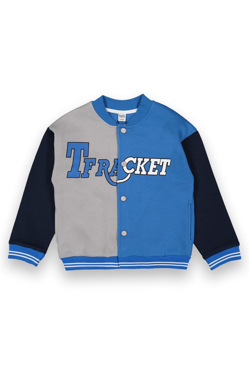 Wholesale Boys College Cardigan 6-9Y Tuffy 1099-302 Boys Outerwear