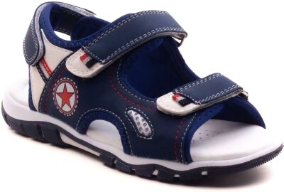 Boys navy hot sale blue sandals