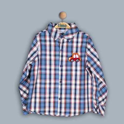 Wholesale Boys Shirt 2-5Y Timo 1018-TE4DÜ202243572 - Timo