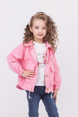 Wholesale Girls 3-Pieces Jacket, T-shirt and Pants Set 2-6Y Miss Lore 1055-5624 - Miss Lore