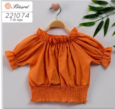 Wholesale Girls Blouse 7-10Y Büşra Bebe 1016-221074 - Büşra Bebe (1)