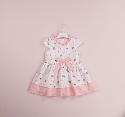 Wholesale Girls Flower Patterned Dress 1-4Y BabyRose 1002-4067 - BabyRose (1)