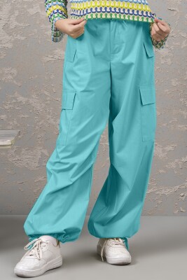 Wholesale Girls Pants 9-14Y DMB Boys&Girls 1081-0156 Mint Green 