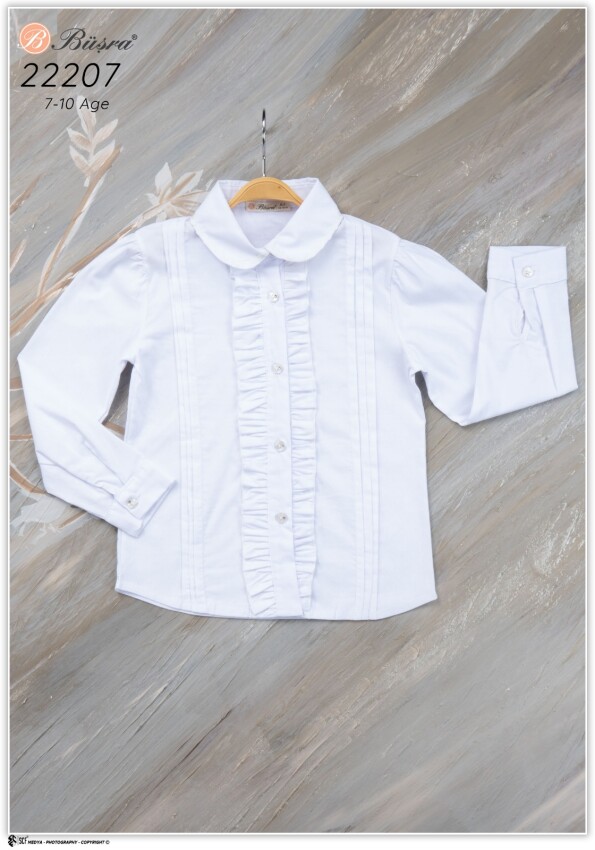 Wholesale Girls Shirt 7-10Y Büşra Bebe 1016-22207 - 1