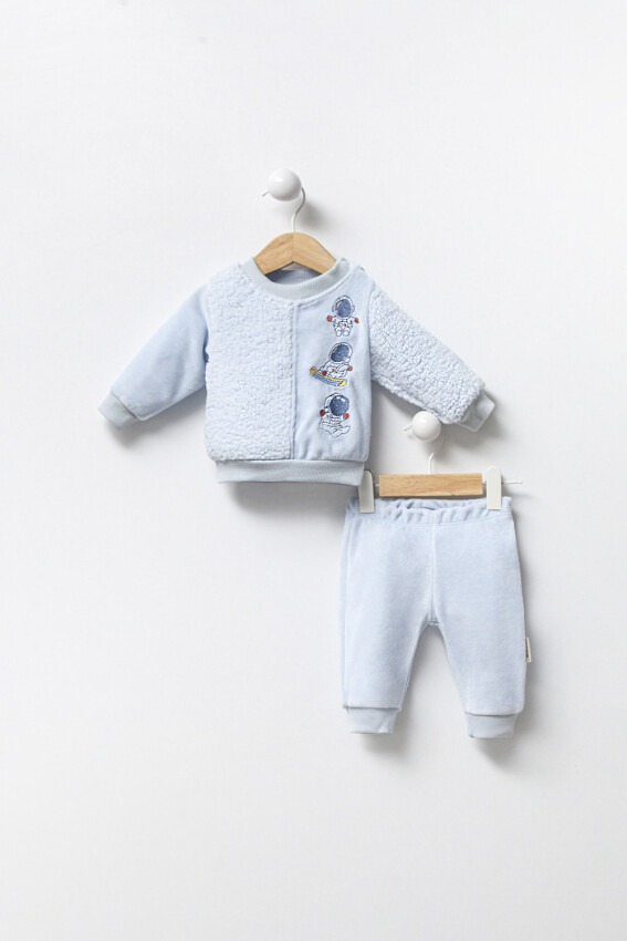 Wholesale Unisex Baby 2-Piece Tracksuit Set 3-12M Minicorn 2018-2344 - 1