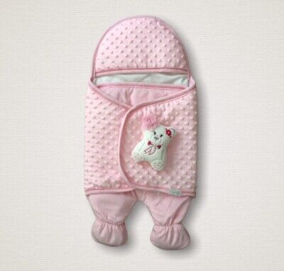 Wholesale Unisex Baby Swaddle 0-9M Tomuycuk 1074-45204 - 1