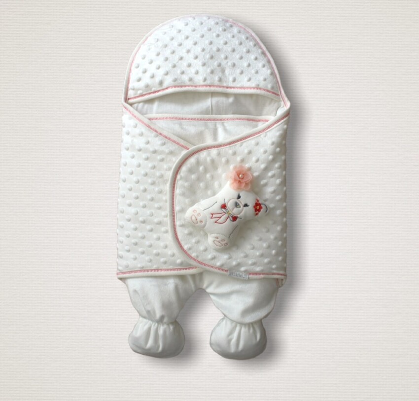 Wholesale Unisex Baby Swaddle 0-9M Tomuycuk 1074-45204 - 3